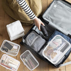 4PCS Clear Hard Zipper Case - Image 5