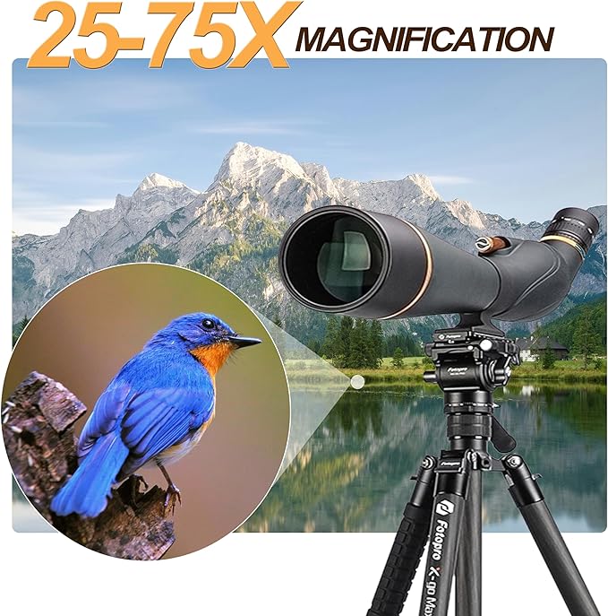 Fotopro 25-75x100 Spotting Scope - Image 3