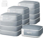 Comforter Storage Bag - 130L Large Capacity Blanket Storage Bags 4-Layer Ultra by EasortmPackingCubes