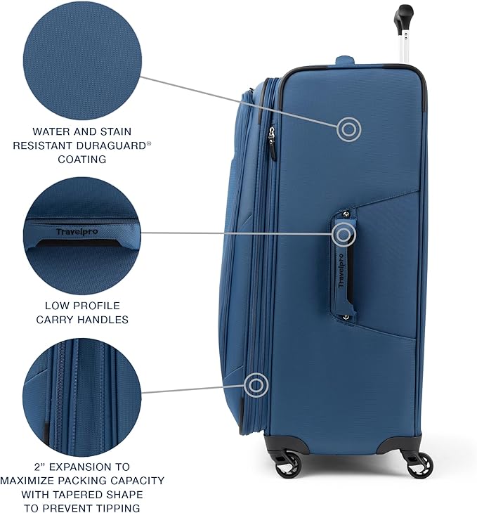 Travelpro Maxlite 5 Softside Expandable Checked Luggage - Image 5