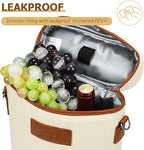 Tirrinia 2 Bottle Wine Gift Tote Carrier - Image 2