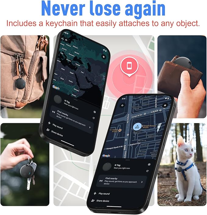 Bluetooth Tracker for Android, 2 Pack Item Finder Work - Image 2