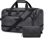 ZOMFELT Duffle Bag for travel, 40L Canvas Travel Duffel Bags for Men Women by ZOMFELT