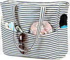 Beach Pool Bags Tote for Women Ladies Large Gym Tote Carry On Bag by BLUBOON