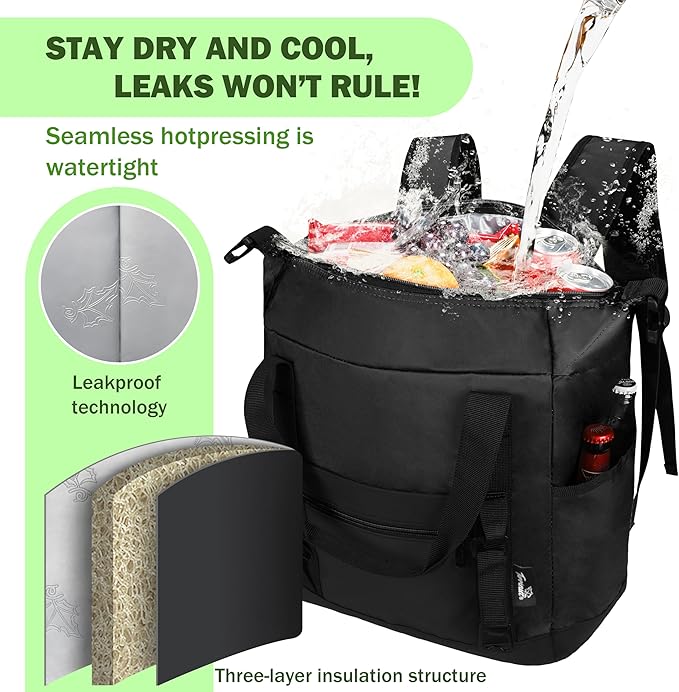 Tirrinia Cooler Backpack Waterproof Insulated - Image 2