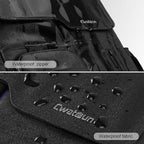 Cwatcun Waterproof Camera Backpack PU Leather Camera Bag - Image 7