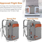Carry on Travel Backpacks, Extra Large 40L Flight Approved Bag - Image 2