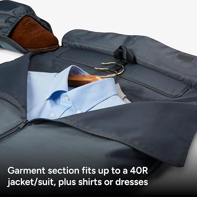 Halfday Convertible 2-in-1 Garment Duffel Weekender Bag 40L | Wrinkle-Free - Image 2