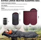KingCamp Sleeping Bag for Adults, Cold Weather & Warm Extra Wide Big & Tall XL - Image 3