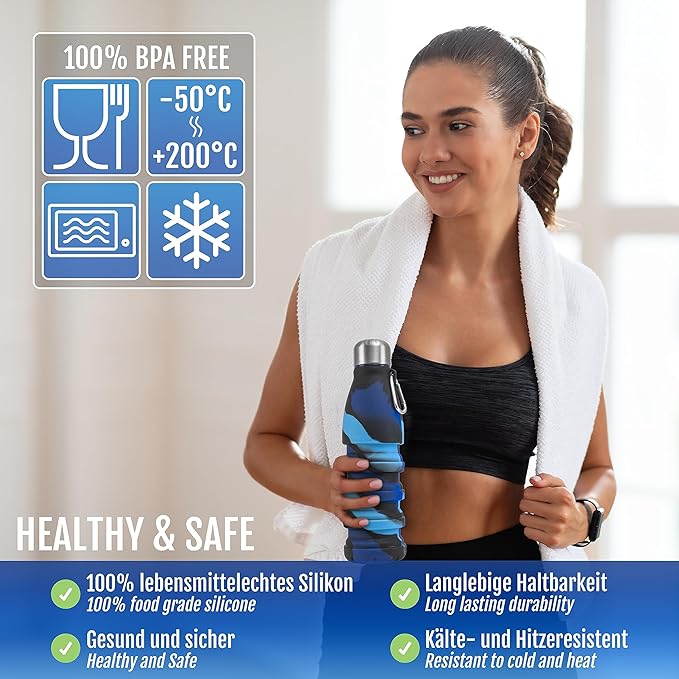 Foldable Drinking Bottle - Image 2
