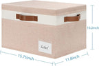 Extra Large Storage Bins with Lids, Foldable Fabric Storage Baskets with Lids - Image 2