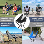 High Back Camping Chair, Outdoor Comfortable Chair - Image 8