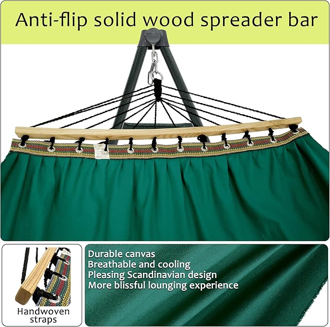 Tranquillo Sturdy Steel Hammock Stand - Image 3
