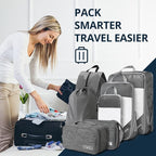 7 Set Compression Packing Cubes - Image 7
