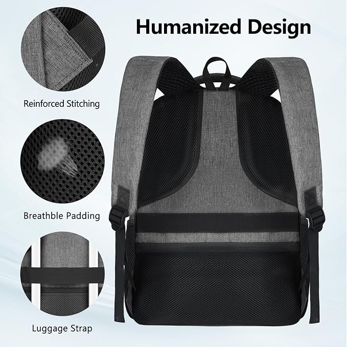 Travel Laptop Backpack, Business Carry on Backpack Flight Approved Backpack - Image 6