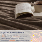 PHF Oversized King Fleece Blanket 120"x120", No Shed No Pilling Big Soft Blanket - Image 7