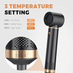 5 in 1 Blow Dryer Brush, Upgrade Hair Dryer Brush Set Negative Ion Air Styler Curling Wrap Air Curler, Hot Air Brush Curling Iron Hair Styling Tools As A Gift for Straight/Curl/Dry/Smooth