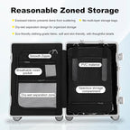 YYW Aluminum Carry-On Luggage Airline Approved Lightweight Suitcase - Image 7