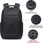 FENRUIEN Business Backpack for Men, Water Resistant Tech Backpack - Image 4