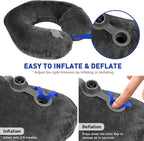 Rewondah Inflatable Travel Pillow, Inflatable Neck Pillow - Image 5