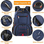 LTINVECK Extra Large 50L Travel Laptop Backpack, Computer bag Backbag - Image 5