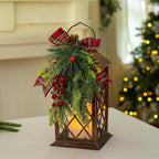 Christmas Solar Lanterns Outdoor, Waterproof Garden Hanging Lanterns, Solar by JOHUNT