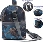 FlowFly Double Decker Cooler Insulated Lunch Bag Large Tote - Image 4