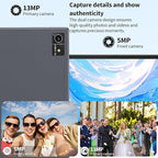 Android 15 Tablet with Keyboard, 16GB（8+8）RAM+256 Storage, 8000mAh Battery - Image 6