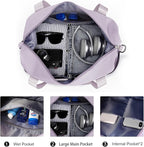 Travel Duffel Bag, Sports Tote Gym Bag, Shoulder Weekender Overnight Bag - Image 7