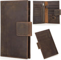 Top Grain Leather Travel Passport Wallet Holder by CataPurusLeatherCrafts