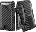 typecase Tactical Wallet for Men Card Holder: Pop Up Card Case, Genuine Leather by typecase