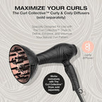 Conair The Curl Collective Curly Hair Diffuser, Works Exclusively with The Curl Collective Hair Dryer (sold separately)