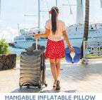 Sintuff 2 Pcs Inflatable Travel Pillow - Image 6