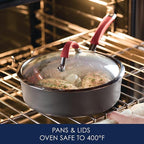 Rachael Ray - 87630 Rachael Ray Cucina Hard Anodized Nonstick Cookware Pots and - Image 6