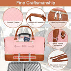 Weekender Bag for Women, Travel Duffel Bag Carry On Overnight Bag - Image 6