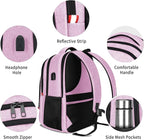 Pink Backpack for Women, School Backpacks for Girls Teen, Bookbag - Image 6