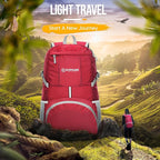 ZOMAKE Lightweight Packable Backpack 35L, Light Foldable Backpacks Water - Image 7