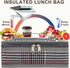 FlowFly Small Insulated Lunch box Portable Soft Bag Mini Cooler Thermal Meal - Image 3