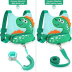 Accmor 3 in 1 Toddler Harness Leash + Baby Anti Lost Wrist Link, Cute Dinosaur - Image 3