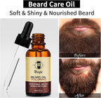 Beard Shaper for Men Beard Shaping Tools - Beard Straightener, Beard Template Guide, Professional Straight Edge Razor, Edge Blade, Barber Pencil, Beard Comb, Scissor, Gifts for Men Boyfriend Husband