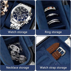 KAMIER Watch Travel Case with Combination Lock - Image 3