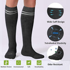 LEVSOX Compression Socks for Pregnant Women 20-30 mmHg Knee High Cute Funny - Image 3