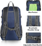 WATERFLY Lightweight Packable Hiking Backpack: 30L Foldable Travel Daypack - Image 5