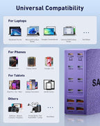 USB Charging Station, 12-Port USB C Charger Block - Image 6