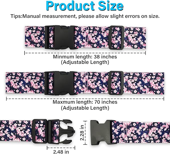Luggage Straps for Suitcases TSA Approved, Luggage Identifiers for Suitcase - Image 3