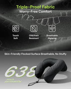 BENEUNDER Travel Neck Pillow for Airplane, Inflatable Compact 360°Head Support - Image 4