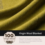 100% Wool Blanket, Military Wool Blanket, Sporting Events, Survival Kits - Image 3