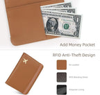 Passport Holder for Travel, Rfid Passport Cover Case, Passport Wallet Women - Image 4