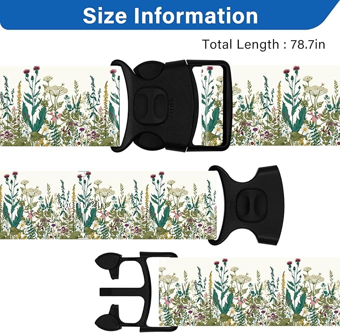 Luggage Straps for Suitcases, Travel Adjustable Belt - Image 4