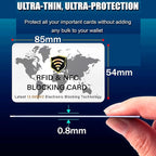 SaiTech IT 10 Pack RFID Blocking Card NFC Contactless Debit/Credit Card ATM - Image 2